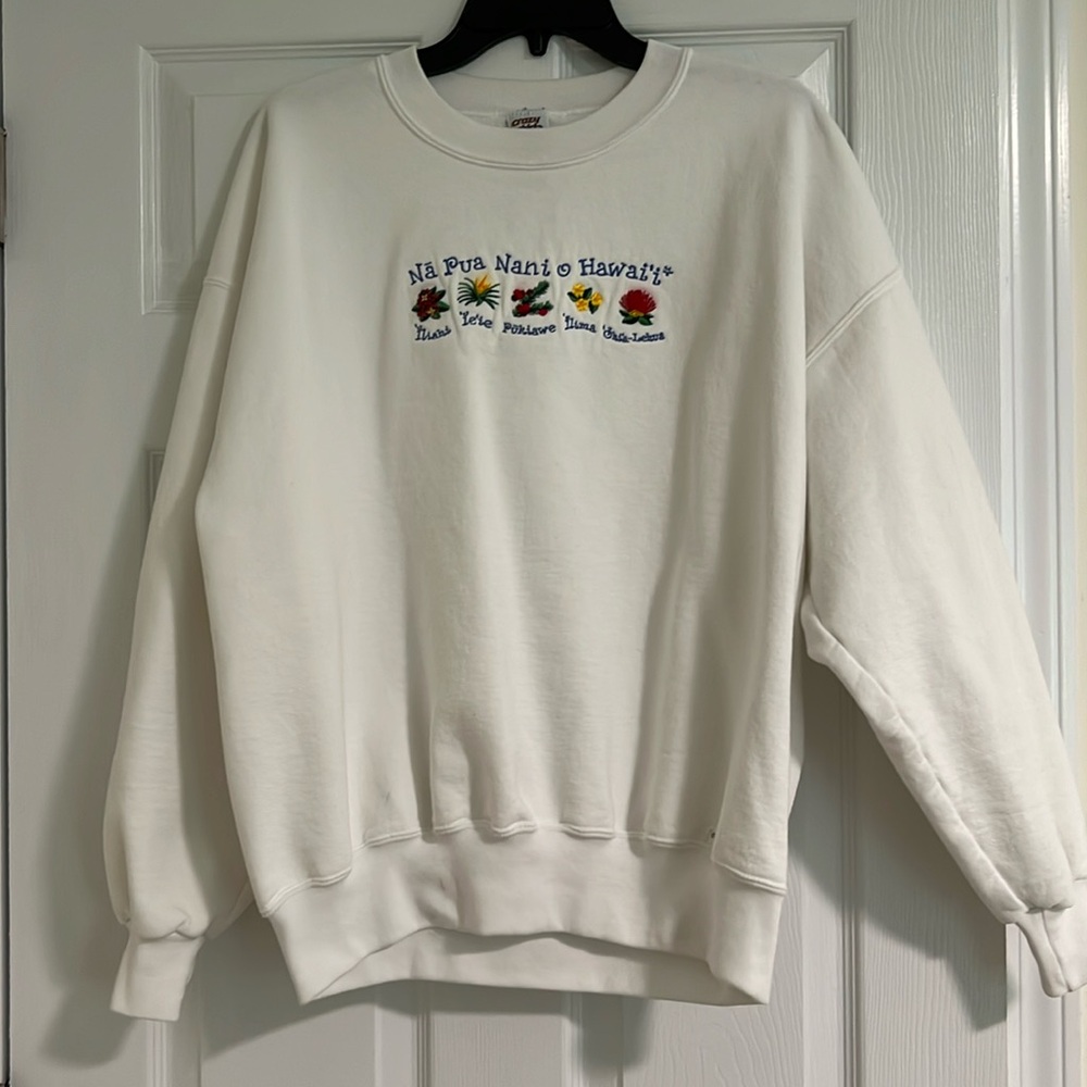 Vintage Embroidered Sweatshirt